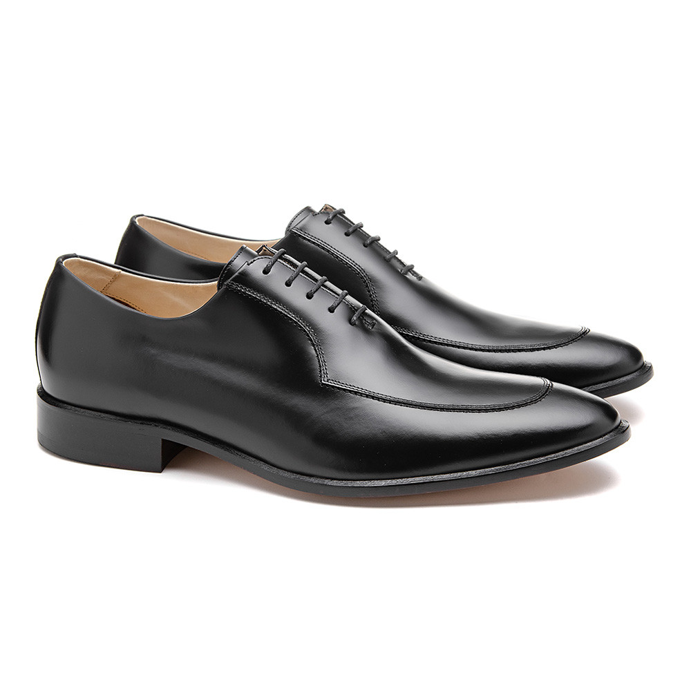 SAPATO SOCIAL MASCULINO OXFORD TEO PRETO Adolfo Turrion