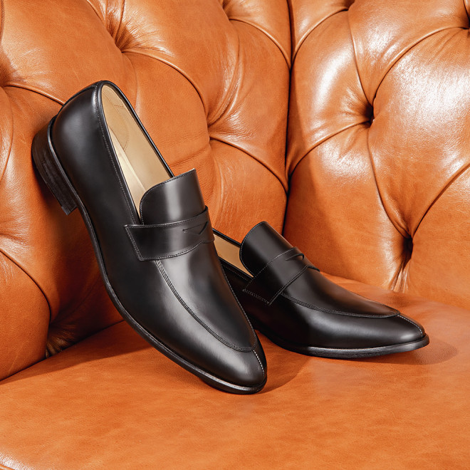 Sapato Social Loafer Alicante Preto