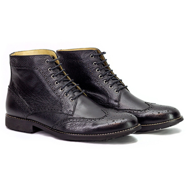 Bota Masculina Elche Preta