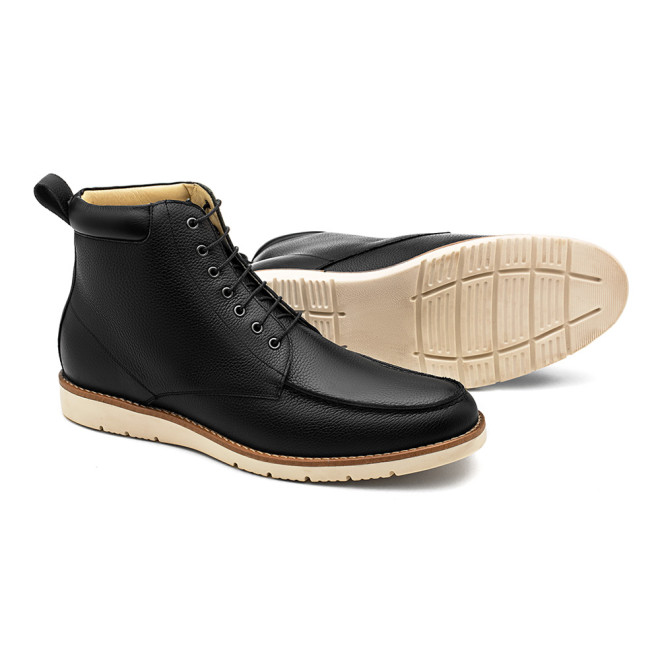 Bota Casual Masculina Navarra Preta