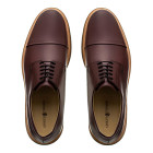 Sapato Masculino Derby Almería Burgundy