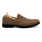 Sapato Masculino Loafer Allambra Camurça Oliva