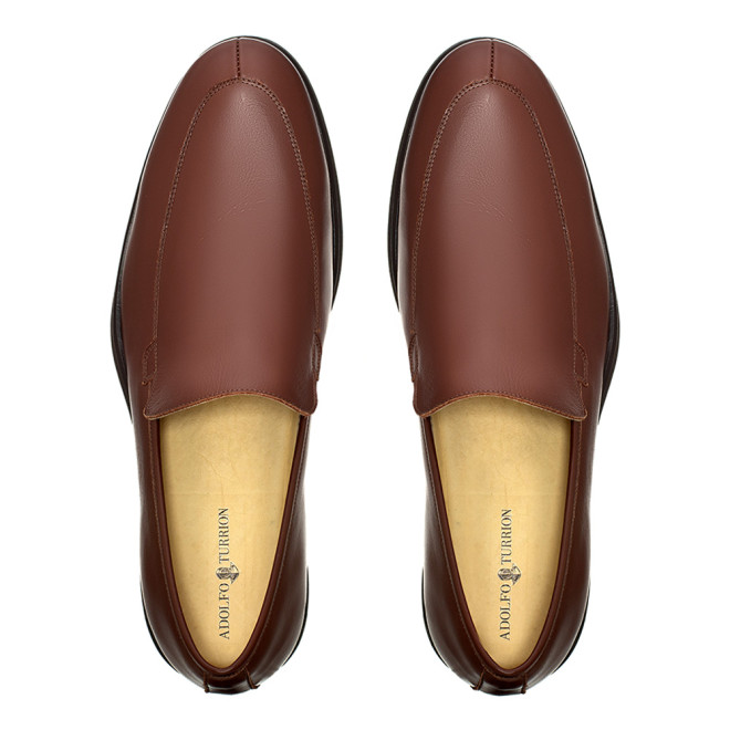 Sapato Masculino Loafer Allambra Mogno