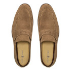 Sapato Casual Loafer Turre Camurça Oliva