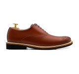 Sapato Masculino Oxford Felix Conhaque