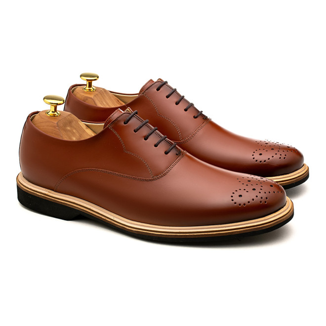 Sapato Masculino Oxford Felix Conhaque