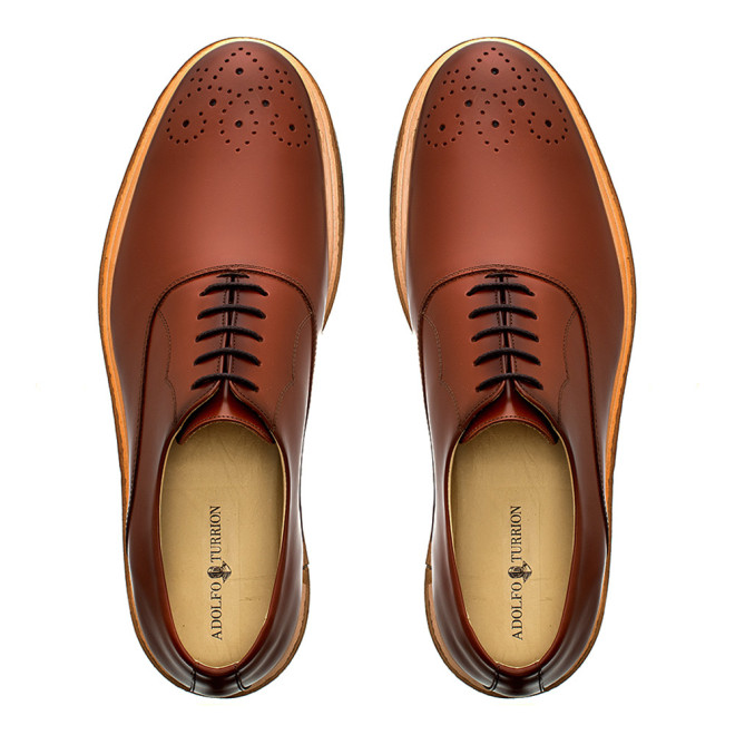 Sapato Masculino Oxford Felix Conhaque