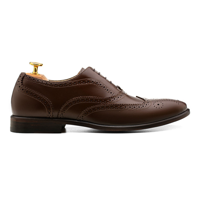 Sapato Social Brogue Málaga Preto