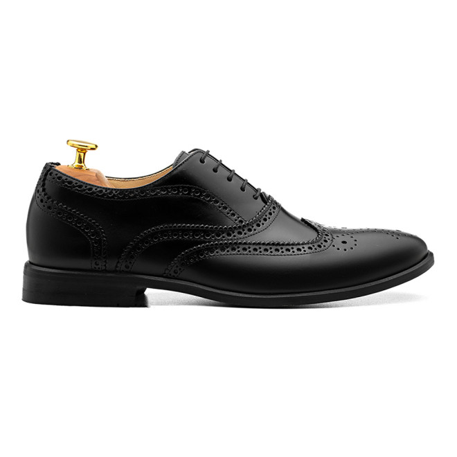 Sapato Social Brogue Málaga Preto