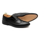 Sapato Social Brogue Málaga Preto