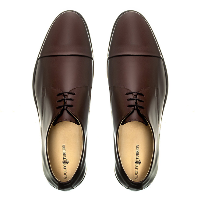 Sapato Social Derby Cap-toe Alava Café