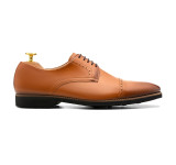 Sapato Masculino Derby Cantelle Caramelo (english Tan)