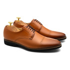 Sapato Masculino Derby Cantelle Caramelo (english Tan)