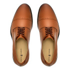 Sapato Masculino Derby Cantelle Caramelo (english Tan)