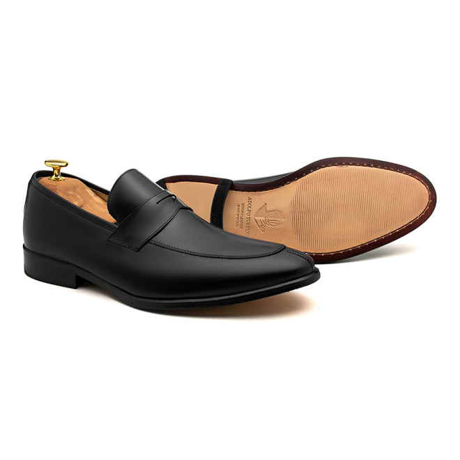 Sapato Social Loafer Alicante Preto