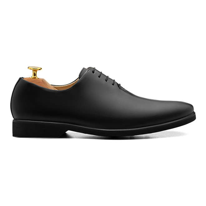 Sapato Social Wholecut Oxford Madrid Preto - Sola Borracha