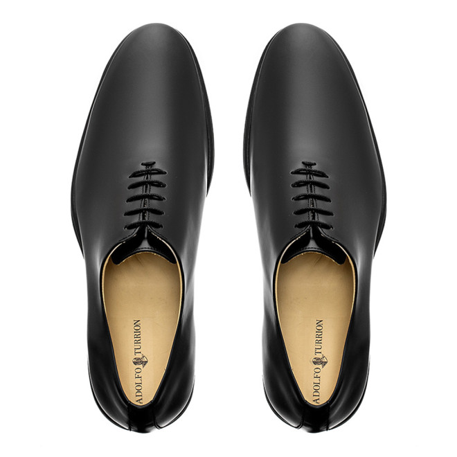 Sapato Social Wholecut Oxford Madrid Preto - Sola Borracha