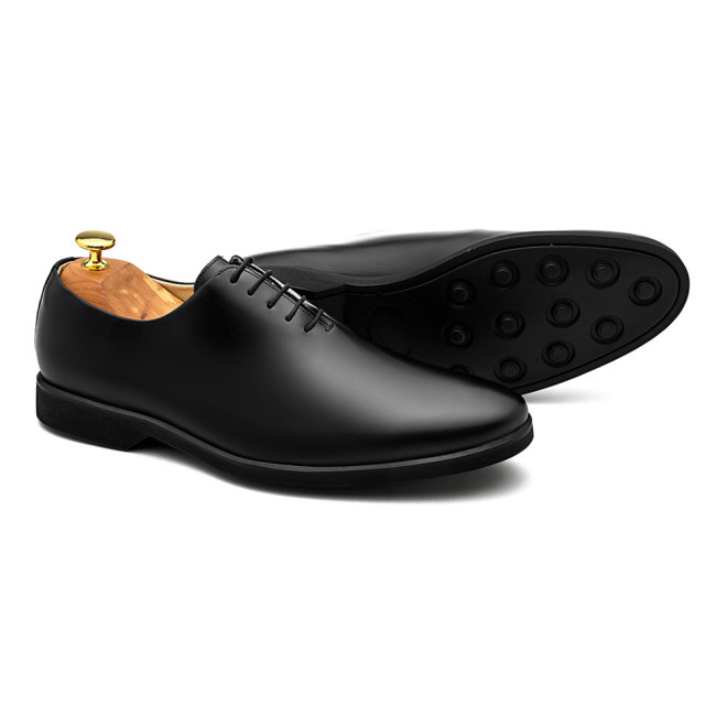 Sapato Social Wholecut Oxford Madrid Preto - Sola Borracha