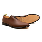 Sapato Social Wholecut Oxford Madrid Whisky