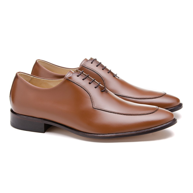 Sapato Social Masculino Oxford Teo Whisky